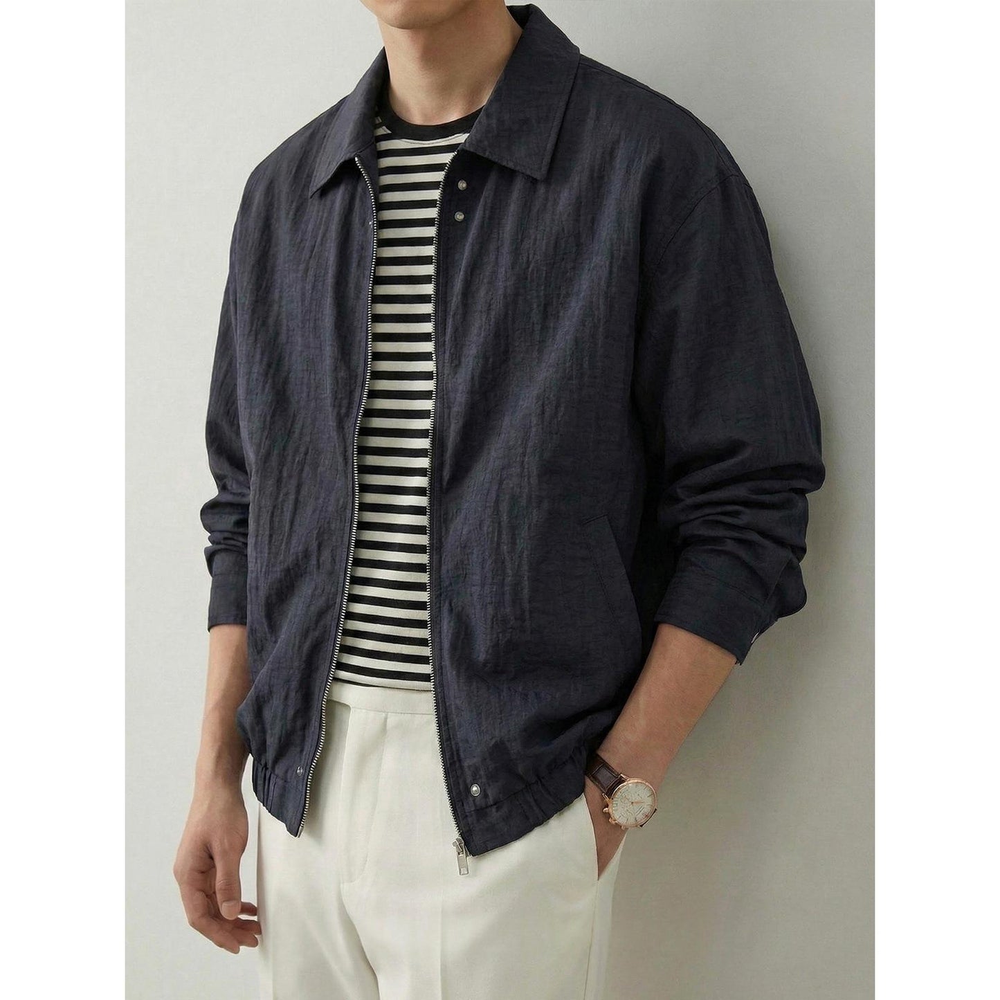 Mens Stylish Lightweight Casual Jacket