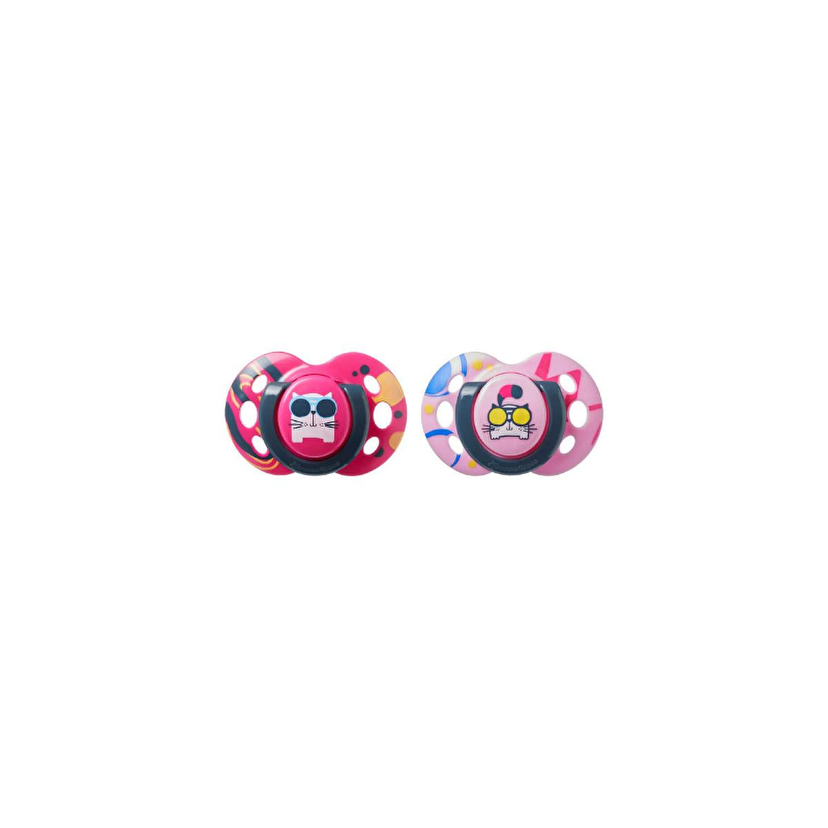 Tommee Tippee Orthodontic Baby Pacifier 18-36 Months - 2-Pack, BPA-Free, Super Soft Silicone