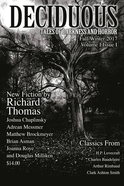 Deciduous: Tales of Darkness and Horror - Paperback