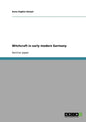Witchcraft in early modern Germany - Paperback