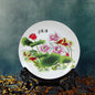 Ceramic Hanging Plate – Office & Living Room Asian Home Decor