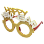 Happy New Year Glasses - Gold