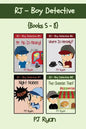 RJ - Boy Detective Books 5-8: 4 Fun Short Story Mysteries for Children Ages 9-12 - Paperback