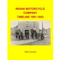 Indian Motorcycle Company Timeline 1901-1953 - Paperback