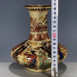 Porcelain Japanese Dowager Storage Vase – Office Desk Figurine Decor