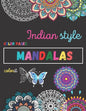 Indian style mandala coloring book: 100 pages adult coloring book with indian mandalas style - Paperback