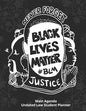 Main Agenda: Undated Black Lives Matter Law Student Planner #14: Large Dateless Daily, Weekly & Monthly Agenda with Detailed Checkl - Paperback