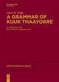 A Grammar of Kuuk Thaayorre - Paperback