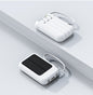 Solar Charging Unit With Cable Camping Portable Large Capacity Mobile Power Supply