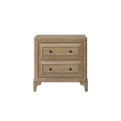 2 Drawer Nightstand - Sand