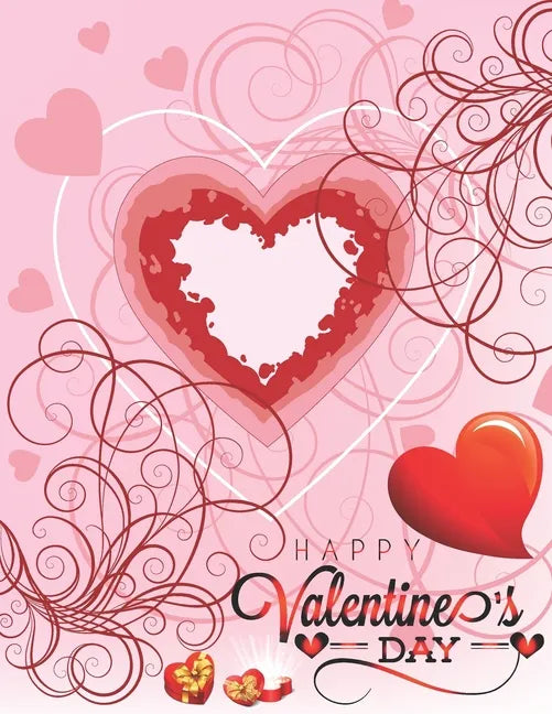 Happy Valentine's Day: Coloring Book For Adult - Paperback
