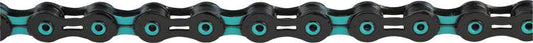 KMC DLC 11 Chain - 11-Speed 118 Links Black/Celeste