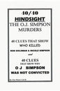 40/40 HINDSIGHT The O.J. Simpson Murders - Paperback