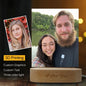 Creative Birthday Gift To Map Custom 3D Head Engraving Stereo Photo Light
