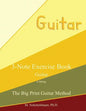 3-Note Exercise Book: Guitar - Paperback