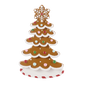 Gingerbread Tree Resin Ornament