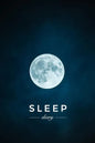 Sleep Diary - Moon - Paperback