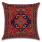 Persian-Style Ethnic Linen Cushion Cover (45x45cm)
