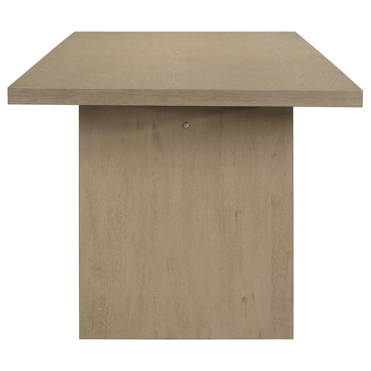 Decker 7-piece 82-inch Rectangular Dining Set Grey and Natural Oak