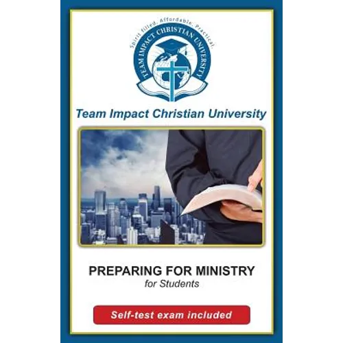 PREPARING FOR MINISTRY for students - Paperback