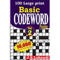 100 Large Print Basic Codeword Puzzles 2 - Paperback