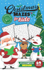Christmas Mazes for Kids 69 Mazes Difficulty Level Medium: Fun Maze Puzzle Activity Game Books for Children - Holiday Stocking Stuffer Gift Idea - San - Paperback