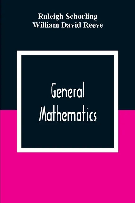 General Mathematics - Paperback