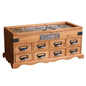 Tape Stamp Sticker Solid Wood Storage Box Retro