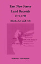 East New Jersey Land Records, 1772-1791 (Books G3 and H3) - Paperback