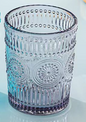 New Colorful Relief Glass Water Cup