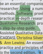 Using Software in Qualitative Research: A Step-By-Step Guide - Paperback