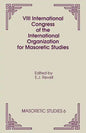 VIII International Congress of the International Organization for Masoretic Studies - Paperback