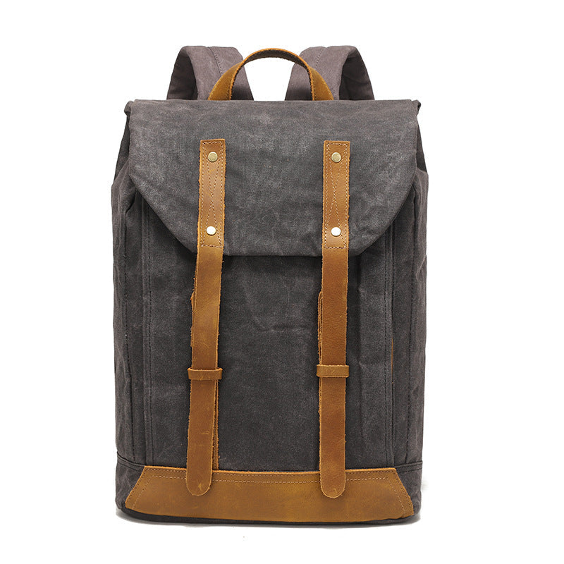 Outdoor Canvas Waterproof Sports Travel Backpack