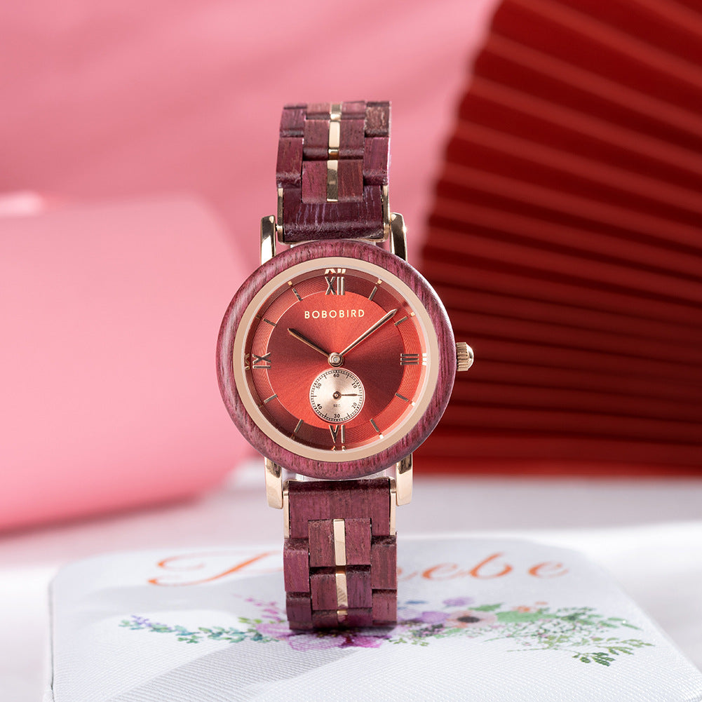 New Wooden Quartz Watch