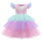Mesh Sequin Dress For Children