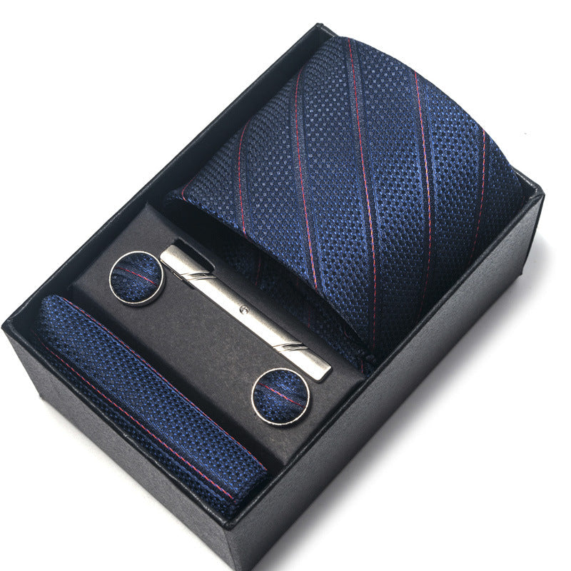 Direct-supply Mens Polyester Yarn-dyed Jacquard Formal Tie