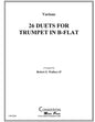 26 Duets for Trumpets in B-Flat - Paperback