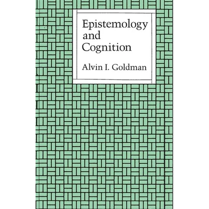 Epistemology and Cognition - Paperback