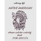 native american dream catcher coloring book for adult: Inspired By Native American Indian Cultures and Styles - Paperback
