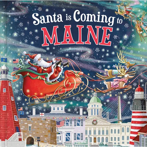 Santa Is Coming to Maine - Hardcover