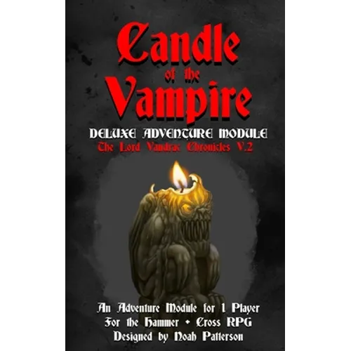 Candle of the Vampire: Deluxe Adventure Module - Paperback