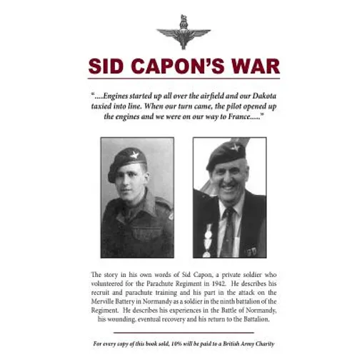 Sid Capon's War - Paperback