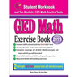 GED Math Exercise Book: Student Workbook and Two Realistic GED Math Tests - Paperback