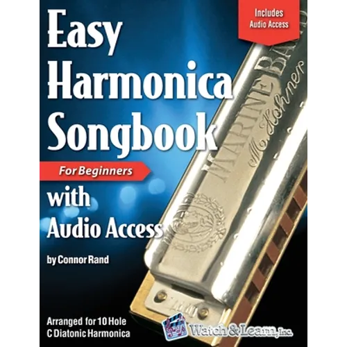 Easy Harmonica Songbook: with Audio Access - Paperback