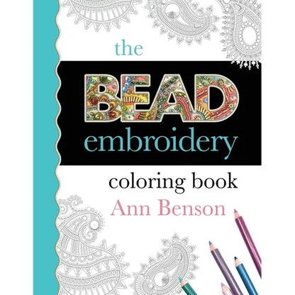 The Bead Embroidery Coloring Book - Paperback