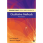 Readme First for a User′s Guide to Qualitative Methods - Paperback