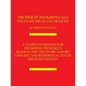 Proper Fundamentals for Snare Drum and Drum Set - Paperback