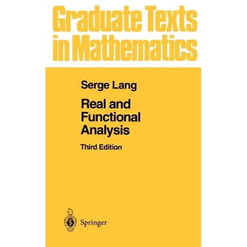 Real and Functional Analysis - Hardcover