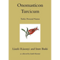 Onomasticon Turcicum, Turkic Personal Names, Parts I-II - Hardcover