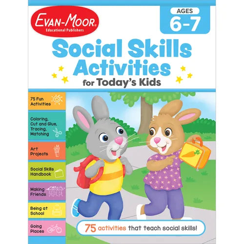 Social Skills Activities for Today's Kids, Age 6 - 7 Workbook - Paperback